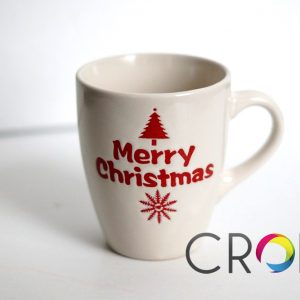 Seal on porcelain cups