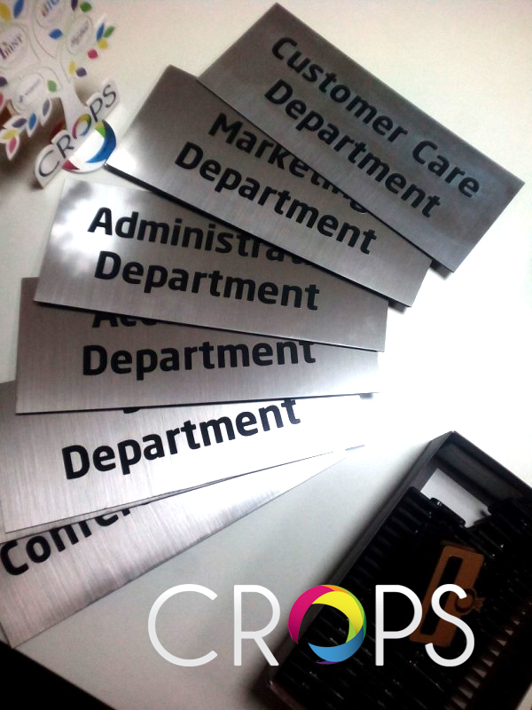 Inscriptions on signs