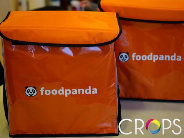 Advertising bags with printing
