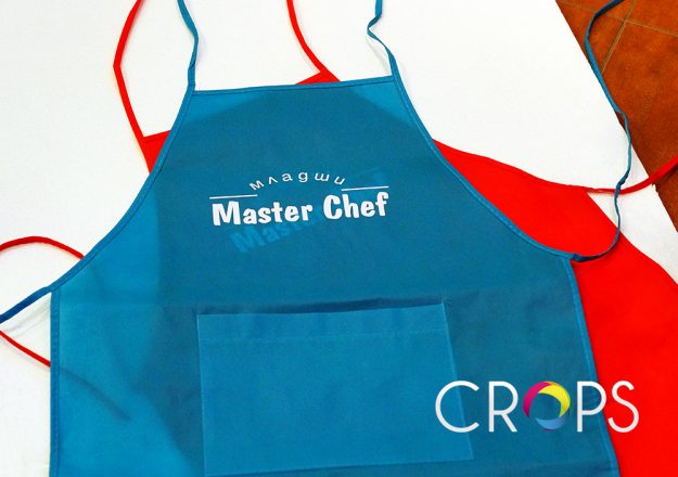 Cooking coats with logo