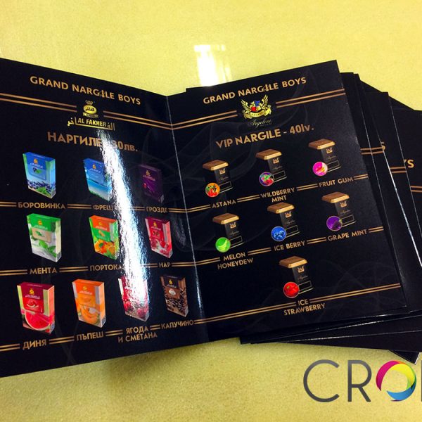 Print menus
