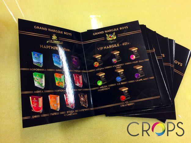 Print menus