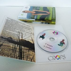CD covers for Amrita Yoga