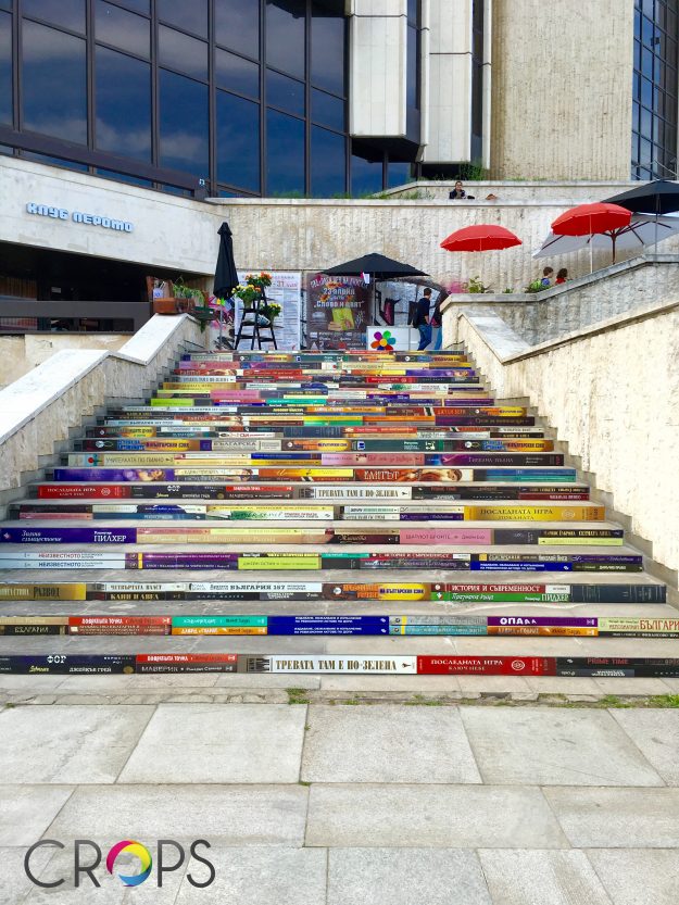 Branding of stairs