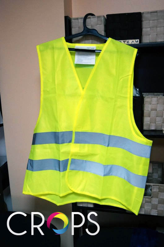 Reflective jackets with logo