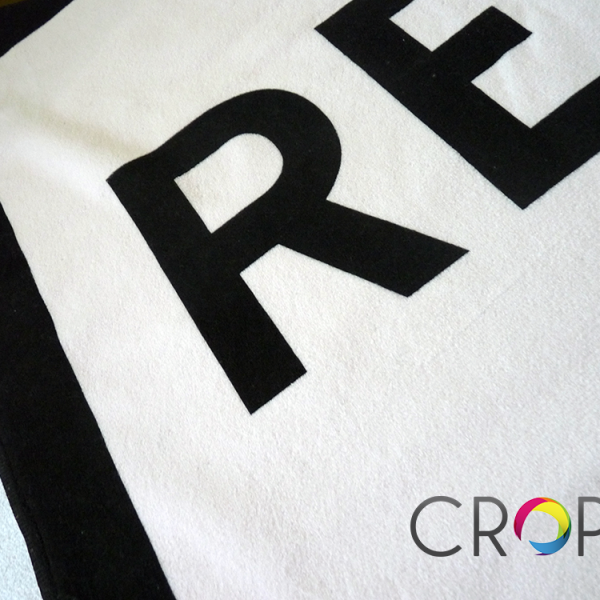 Seal on beach towels