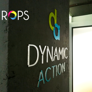 Volumetric letters