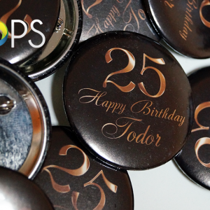 Custom made badges
