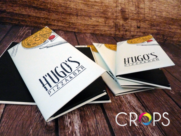 Custom restaurant menu covers