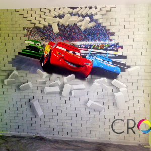 3D Wallpaper for Walls, advertising agency