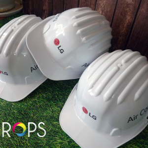 Helmets with logo