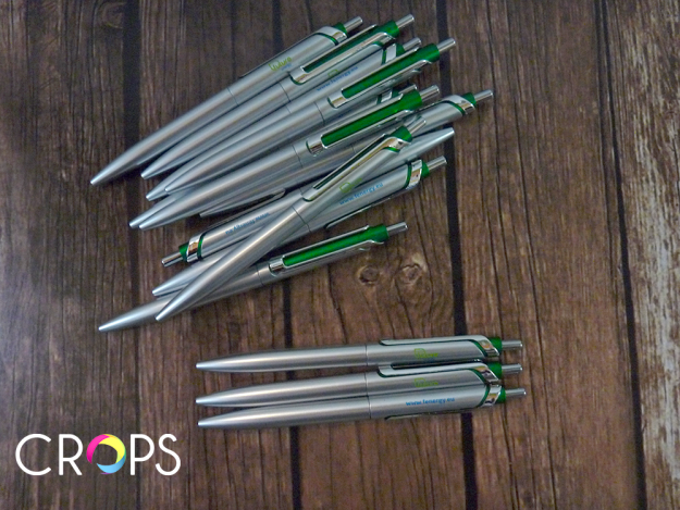 Branded pens, advertising agency