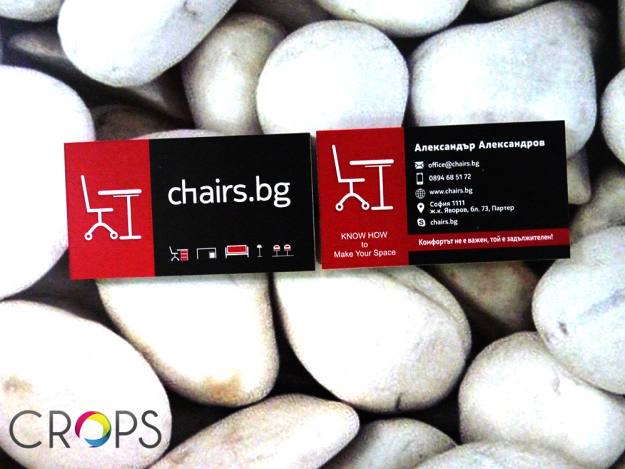 Business cards, advertising agency