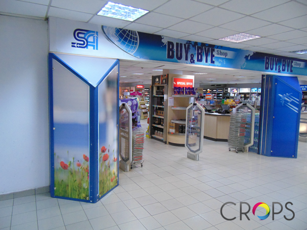 Printing and assembly of flatness and stickers, advertising agency