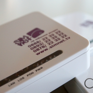 Advertising routers with print , advertising agency