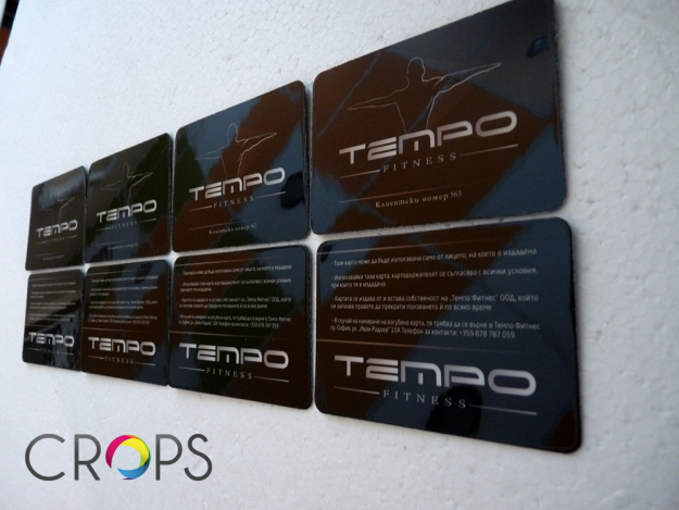 Fitness cards, advertising agency