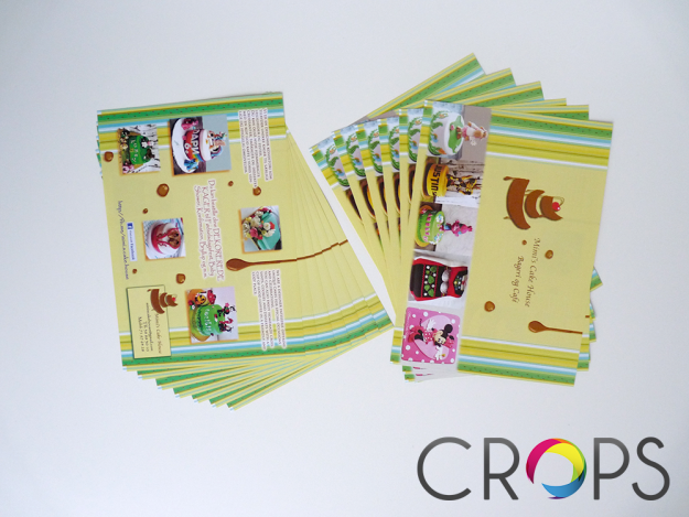 Flyers Mimi’s Cake House, advertising agency