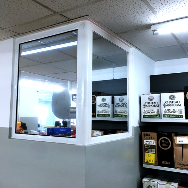 Mirror reflective foil, advertising agency