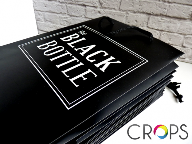 Stylish gift bags, advertising agency